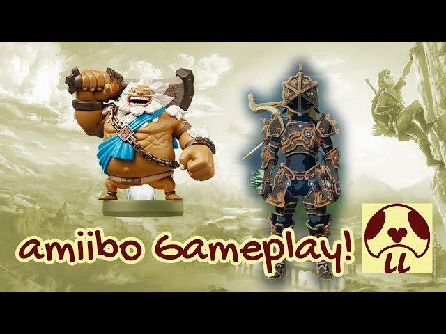 Zelda: Breath of the Wild -  Daruk Champion amiibo Gameplay