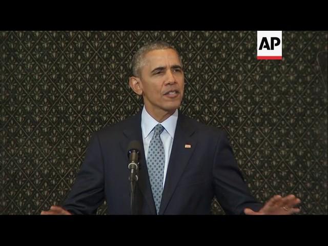 Obama Issues Appeal for Political Unity