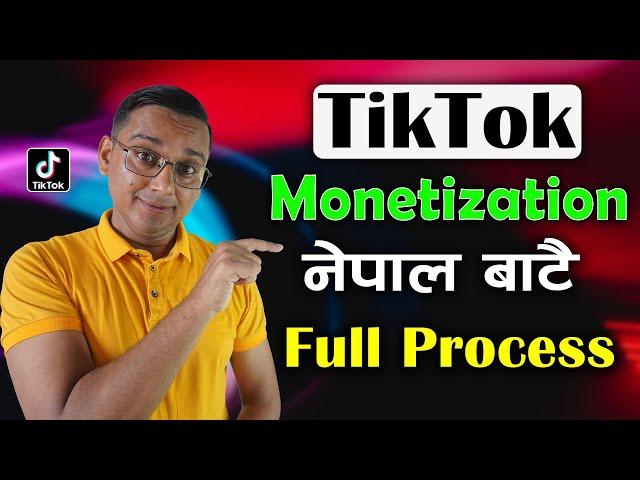 TikTok Monetization Nepal : Creator Reward Program ENABLE Garne Tarika | How to Create TikTok ID?