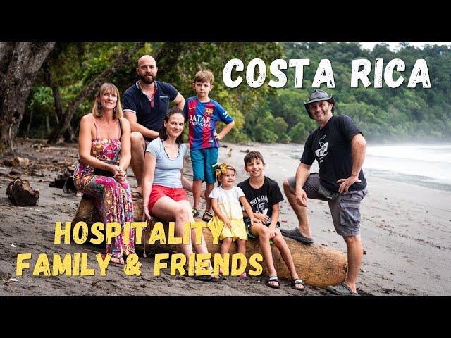 Costa Rica's Hospitality. We meet Family & Friends and rent a Vehicle