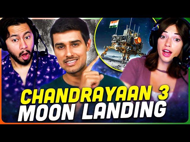 India Makes History! | Chandrayaan 3 Lunar Landing Reaction | Dhruv Rathee