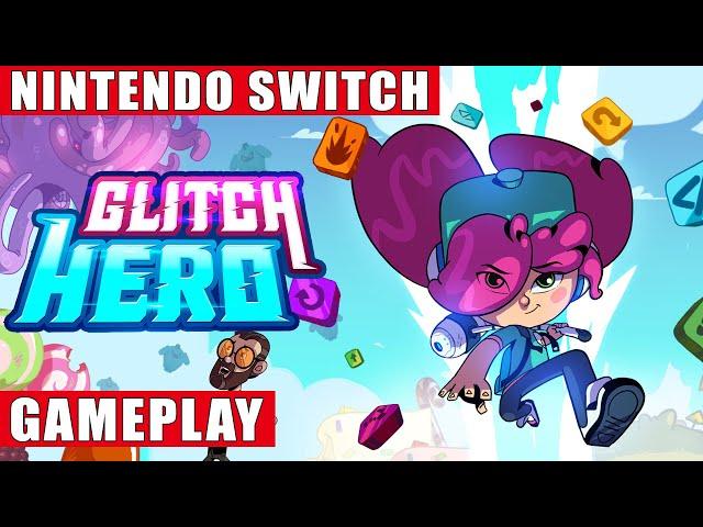 Glitch Hero Nintendo Switch Gameplay