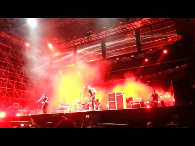 Placebo - Be Free NEW SONG live in Rome Aug 2nd