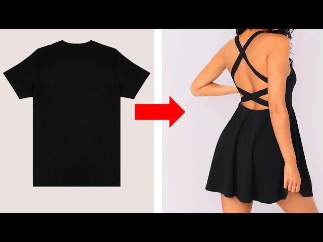 4 IDEAS DE TRANSFORMAR ROPA VIEJA SIN MÁQUINA - DIY CLOTHES IDEAS TURN YOUR OLD CLOTHES INTO NEW