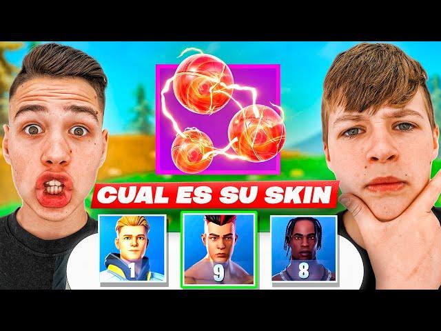 ADIVINA la SKIN de FORTNITE con MI HERMANO!