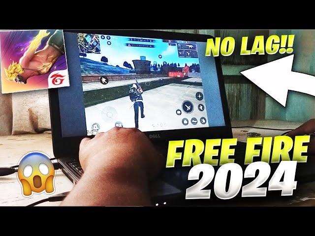 CORRE! SUPER EMULADOR PARA PC DE GAMA BAJA Como Descargar FREE FIRE En PC 2024 Sin LAG