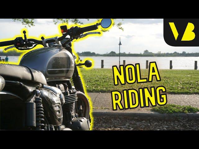 Motorcycling in New Orleans // Speed Twin rides the Big Easy