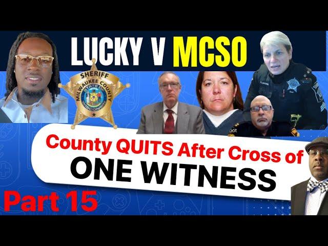 County Quits after Hitchcock Cross of one witness