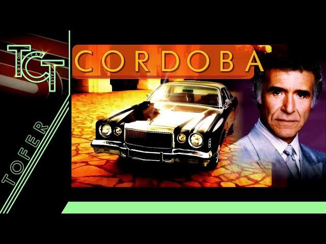 The Chrysler Cordoba | More Than Just Corinthian Leather