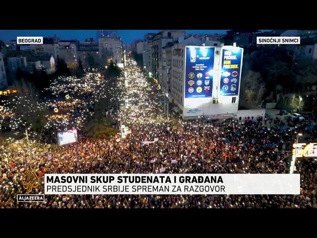 Studenti u Srbiji poručuju da su 'tek počeli'