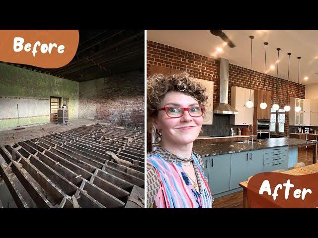 We turned this classroom into our kitchen! FULL Renovation & Tour