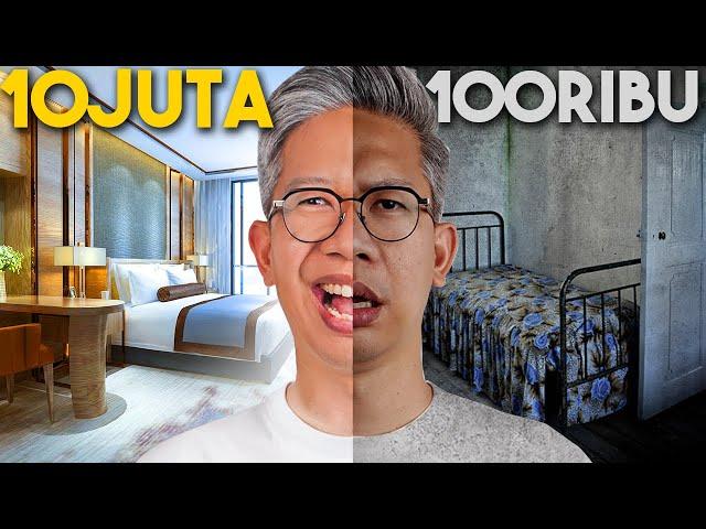 Nginep di Hotel 100RIBU, 1JUTA, 10JUTA!!