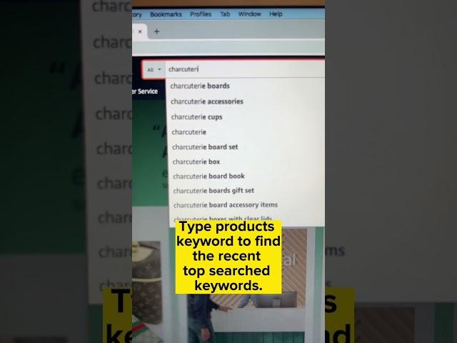 How to find highly searched keywords on Amazon #amazon #amazonfba #fba