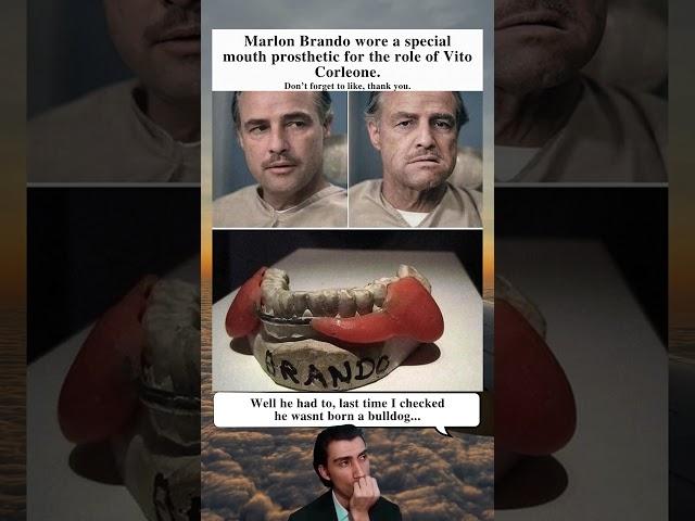 Marlon Brando Wore Special Mouth Prosthetic For Vito Corleone