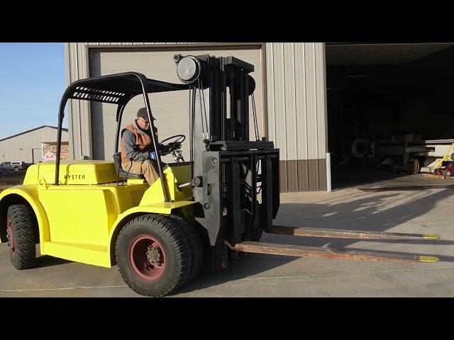 BigIron Auctions Hyster 150 Rough Terrain Forklift W/Duals