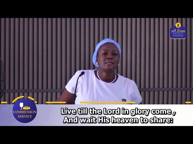 COMMUNION SERVICE || 01-06-25 ||