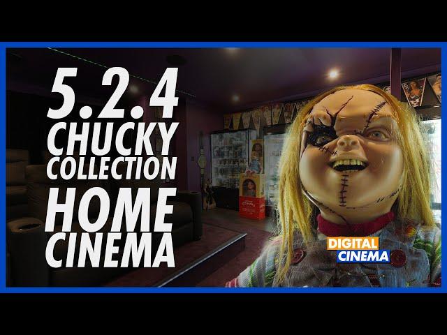 Ultimate 5.2.4 Home Theater : Lexicon RV-6, Chucky Memorabilia & Stunning Tech Setup!