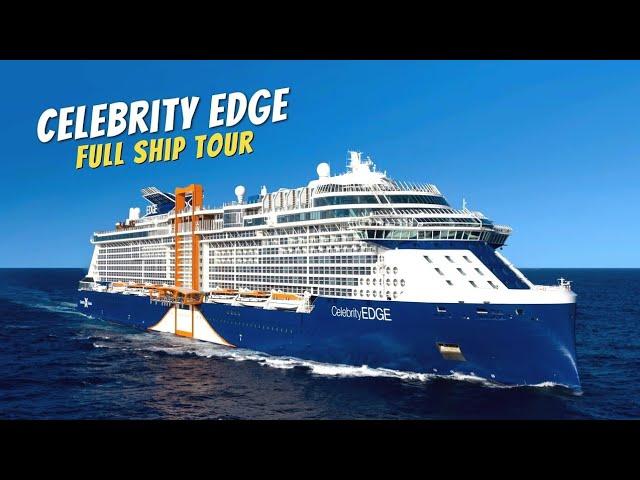 Celebrity Edge Full Walkthrough Ship Tour & Review 4K | All Spaces Toured & Explained!