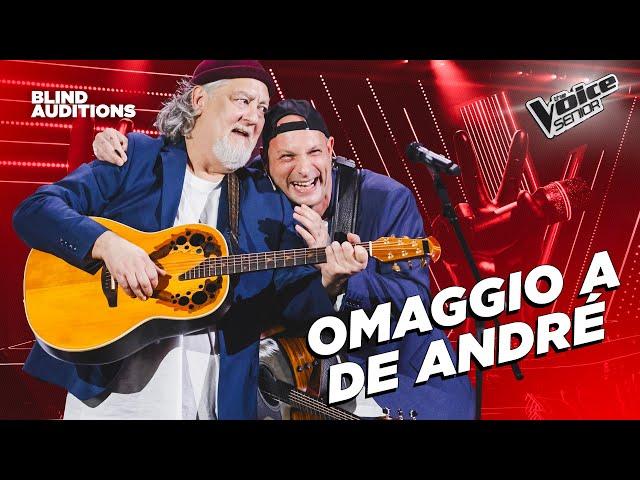 Alessandro suona “Il disertore” di Fossati e duetta con Clementino |The Voice Senior Blind Auditions