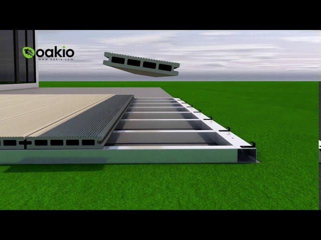 How to Install WPC Decking | Oakio