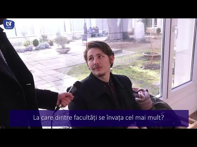 La care dintre facultăți se învață cel mai mult? @UVT TV