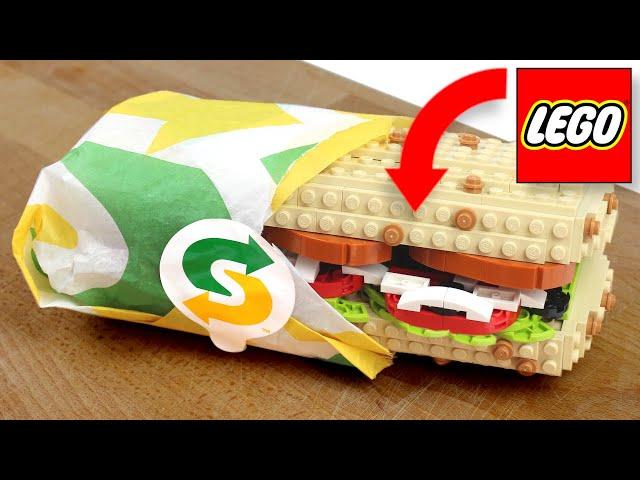 SUBWAY asked ME for a LEGO Sandwich?!