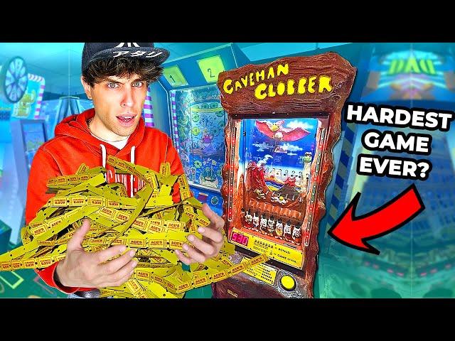 I Tried To Win EVERY Weird Game at the Arcade!