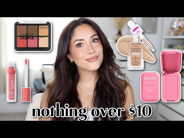 FULL FACE OF MAKEUP UNER $10 | products that are actually AMAZING!