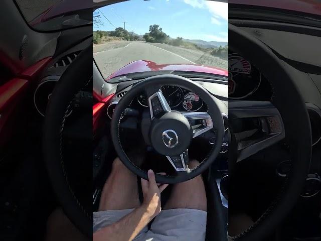 The MX-5 Miata Manual is Made for Play (POV Drive #shorts)