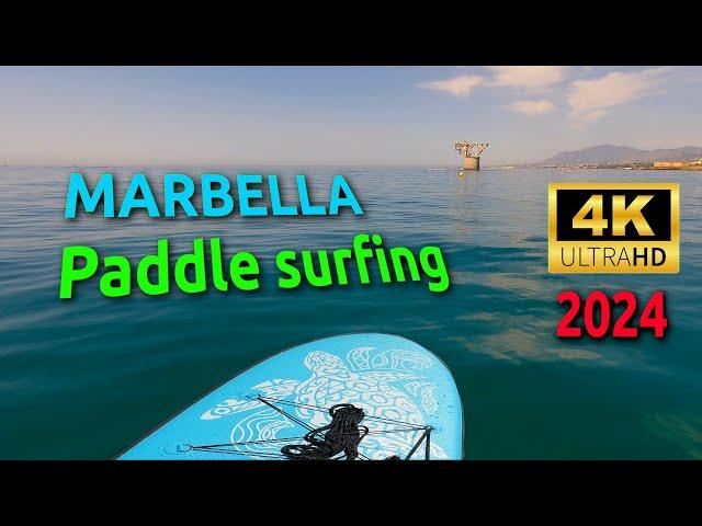 PADDLE Boarding MARBELLA.   Adventure on the waves. PoV you are the meme