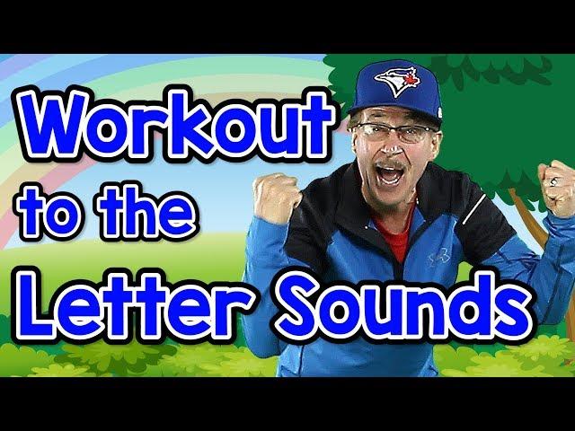 Workout to the Letter Sounds | Version 2 | Letter Sounds Song | Phonics for Kids | Jack Hartmann