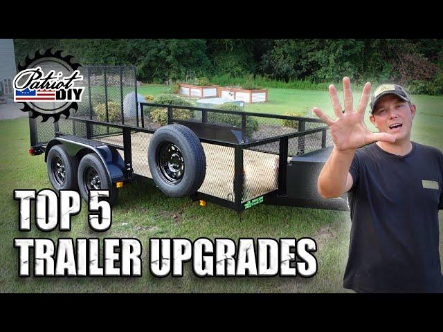 TOP 5 Utility Trailer Upgrades