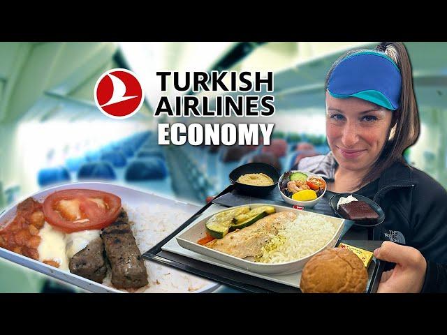 Eating 6 Flights Of Turkish Airline Food // Economy Edition