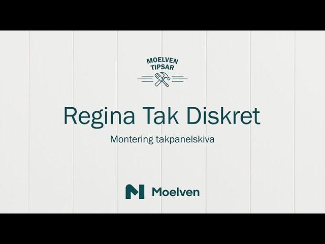 Montera Regina Tak Diskret – takskivor i MDF