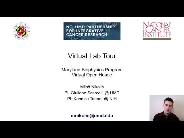 Milos Nikolic - UMD Biophysics Ph.D. Student Presentation 2020