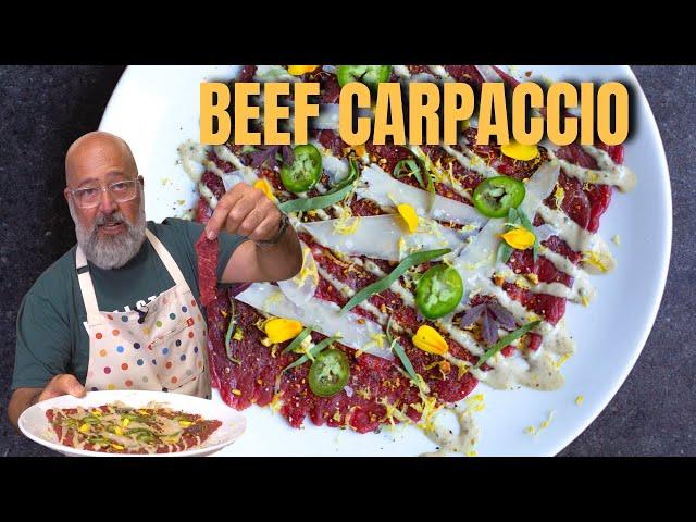 Delicious Beef Carpaccio!