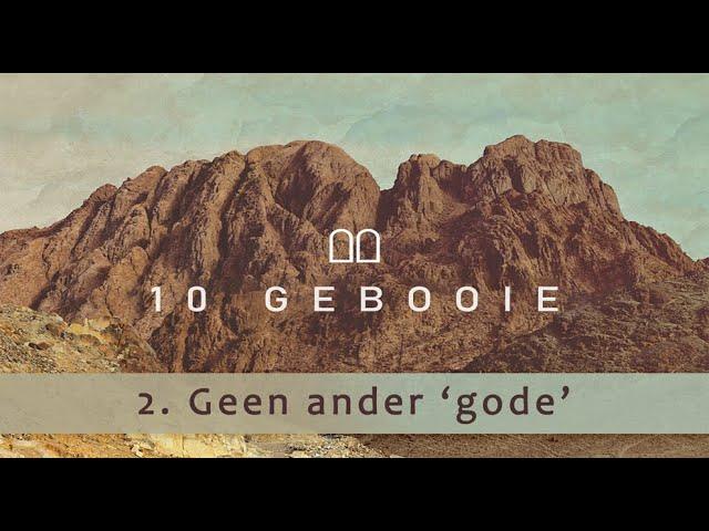 Geen ander gode