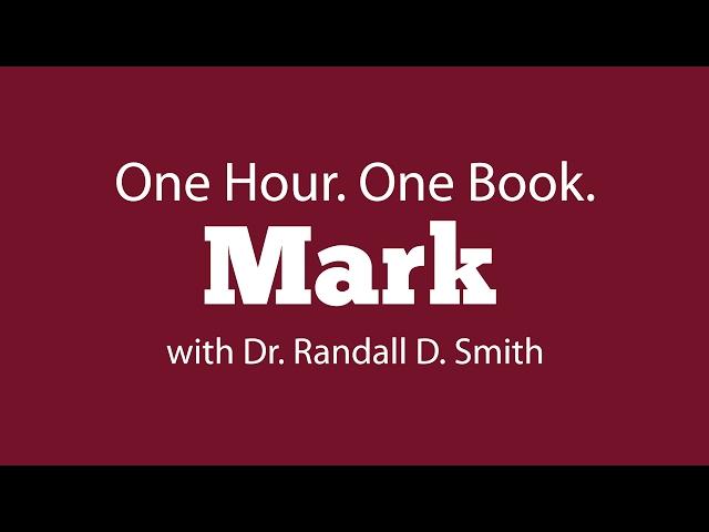 One Hour. One Book: Mark