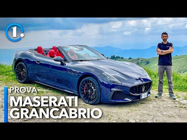 Maserati GranCabrio 2024: VA A 300 KM/H con 4 POSTI "veri"