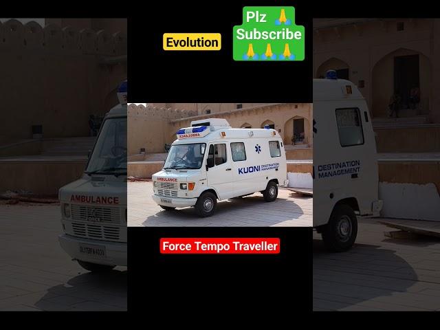 Evolution of Force Tempo Traveller // Plz subscribe  #evolution #force @jammumotohub7146