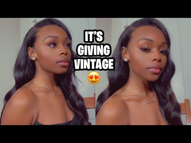 HOLLYWOOD WAVES TUTORIAL FT ARABELLA HAIR | VINTAGE CURLS