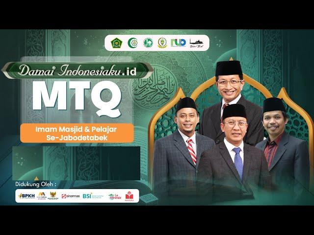 [LIVE] Penutupan MTQ Imam Masjid & Pelajar Se-Jadebotabek IPIM 2024 | Damai Indonesiaku tvOne