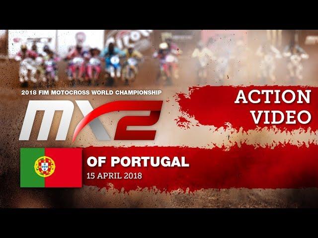 Ruben Fernandez Crash - MX2 Qualifying Race - MXGP of Portugal