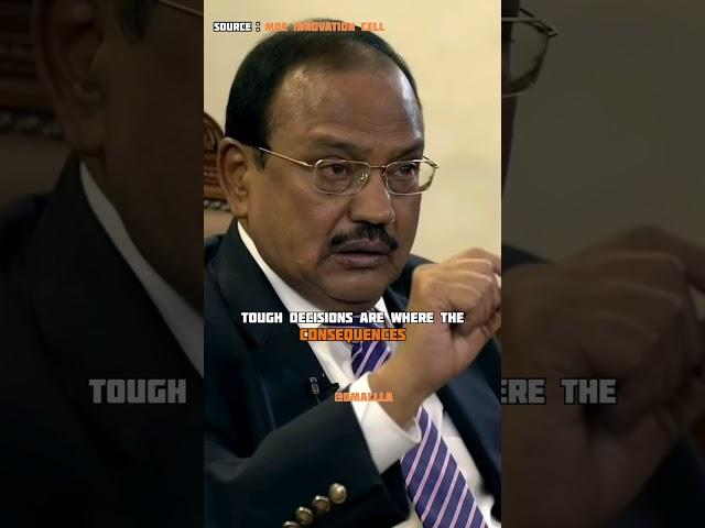 What Are The Tough Decisions Ajit Doval #viral #shorts