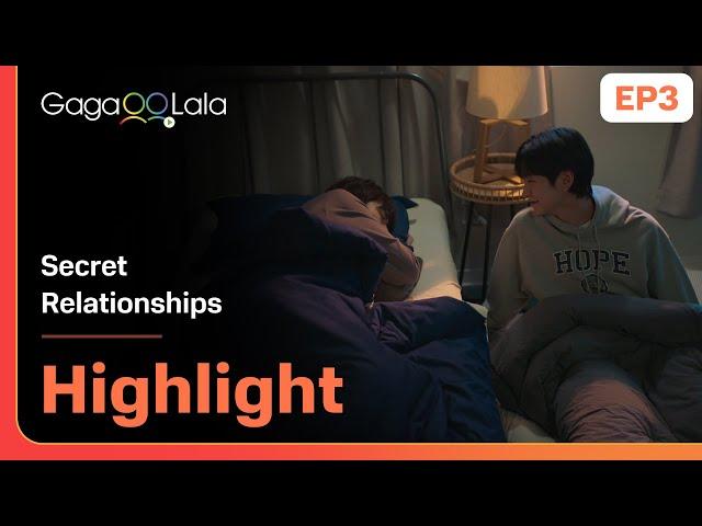 Has Daon slowly fallen in love with Sunghyeon?  in "Secret Relationship" EP3 on GagaOOLala!