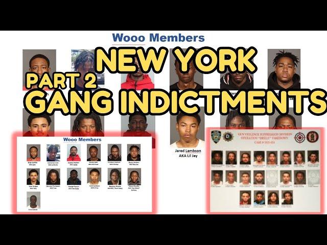 New York Gang Indictments - Part 2: City's Most Dangerous Gangs (WOO VS CHOO, DRILLY GANG & MORE)