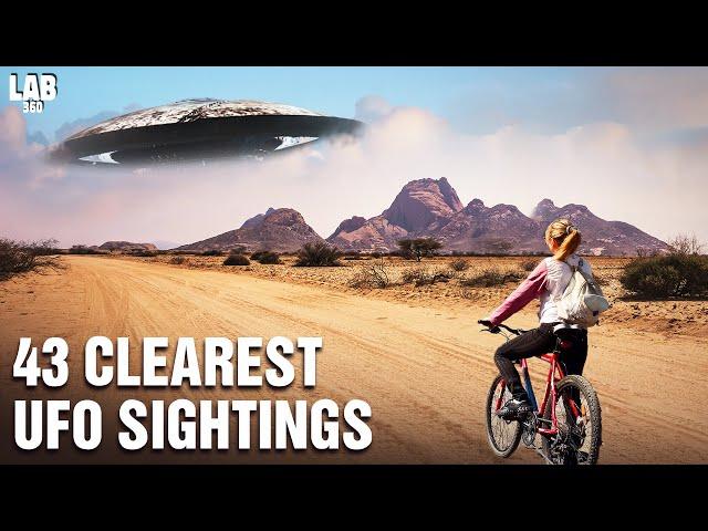 43 Indisputable Alien and UFO SIGHTINGS Caught on Camera | Shocking Footage!