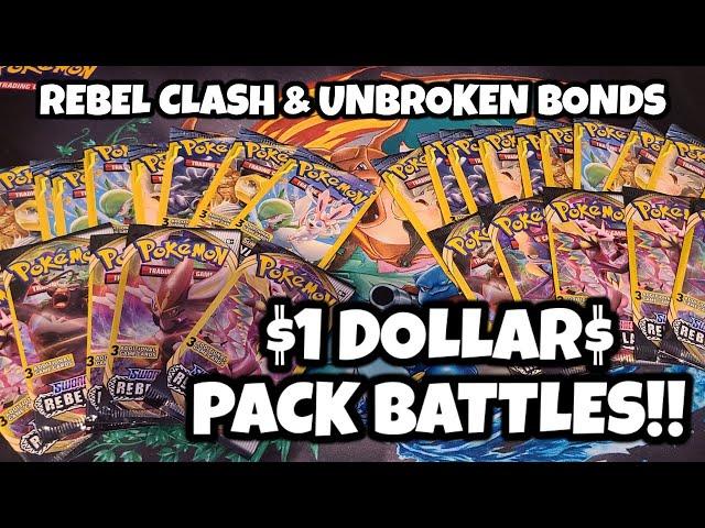 *POKEMON PACK BATTLES* USING DOLLAR STORE PACKS WITH MY BESTFRIEND!!