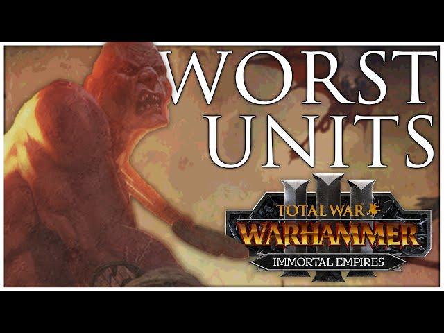 The Worst Units for Every Faction in Immortal Empires | Total War Warhammer 3