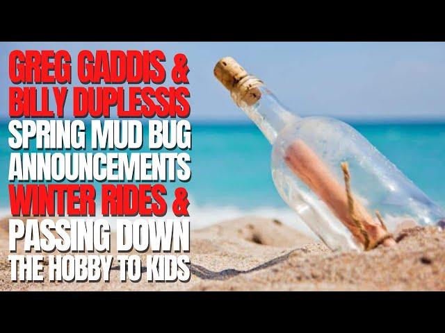 Spring Mudbug Announcements & Passing The Hobby Down to Our Kids: The Watercraft Journal IRL